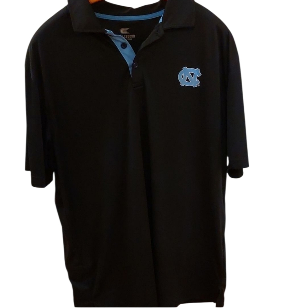 UNC CAROLINA Men's Colosseum Polo Shirt XL